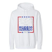 Harris President Love Kamala Harris Garment-Dyed Fleece Hoodie