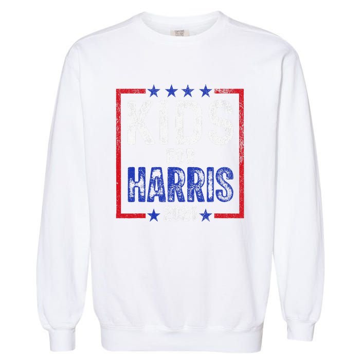 Harris President Love Kamala Harris Garment-Dyed Sweatshirt