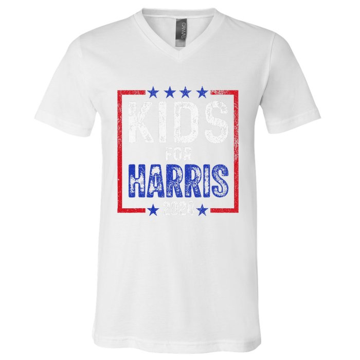 Harris President Love Kamala Harris V-Neck T-Shirt