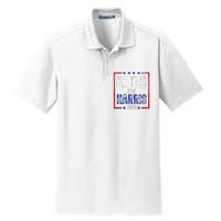 Harris President Love Kamala Harris Dry Zone Grid Polo