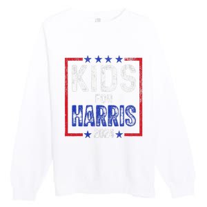 Harris President Love Kamala Harris Premium Crewneck Sweatshirt