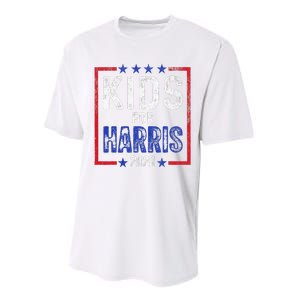 Harris President Love Kamala Harris Performance Sprint T-Shirt