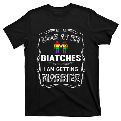 Hen Party Lgbt Party Wedding G.A.Y P.R.I.D.E T-Shirt