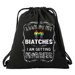 Hen Party Lgbt Party Wedding G.A.Y P.R.I.D.E Drawstring Bag