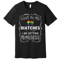 Hen Party Lgbt Party Wedding G.A.Y P.R.I.D.E Premium T-Shirt