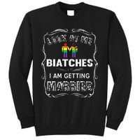 Hen Party Lgbt Party Wedding G.A.Y P.R.I.D.E Tall Sweatshirt