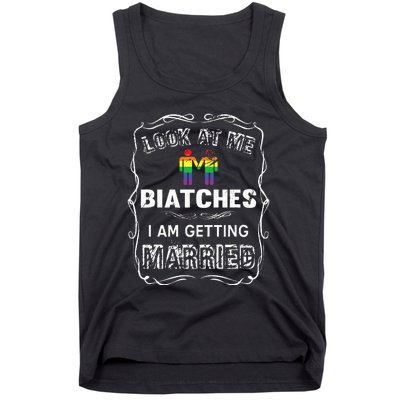 Hen Party Lgbt Party Wedding G.A.Y P.R.I.D.E Tank Top