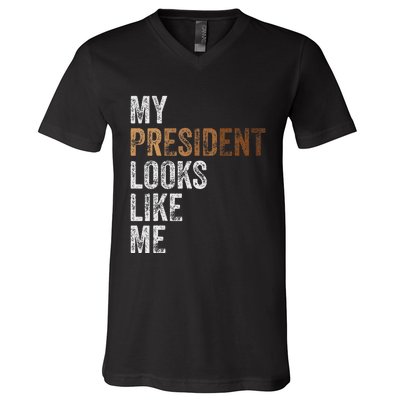 Harris President Looks Like Me For The 47th President V-Neck T-Shirt