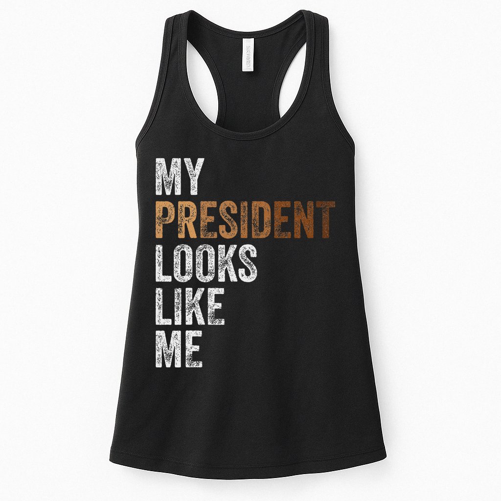 Harris President Looks Like Me For The 47th President Womens Tank Top