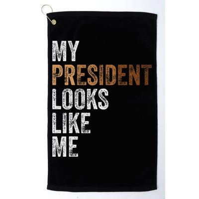Harris President Looks Like Me For The 47th President Golf Towel