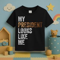 Harris President Looks Like Me For The 47th President Toddler T-Shirt