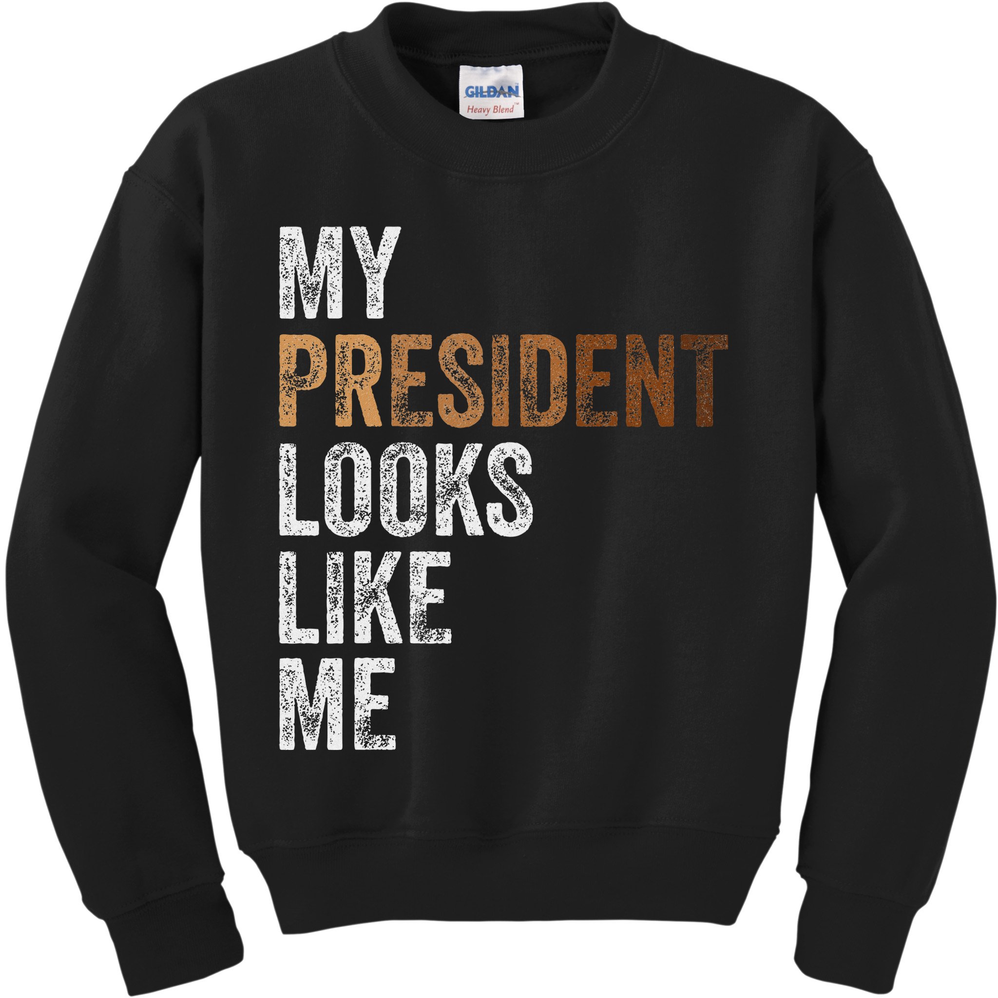 Harris President Looks Like Me For The 47th President Kids Sweatshirt