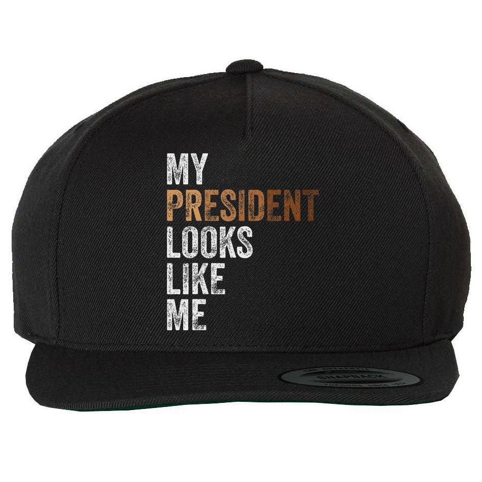 Harris President Looks Like Me For The 47th President Wool Snapback Cap