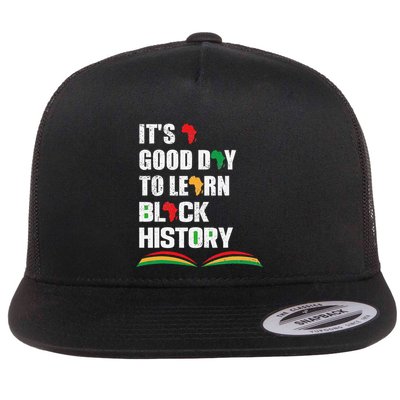 Honoring Past Learn Black History Inspiring Educated Leaders Flatbill Hat