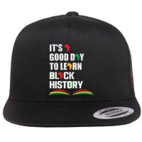 Honoring Past Learn Black History Inspiring Educated Leaders Flatbill Hat