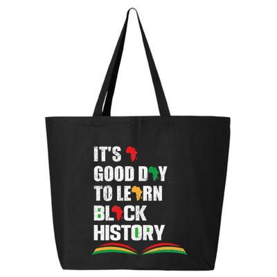 Honoring Past Learn Black History Inspiring Educated Leaders 25L Jumbo Tote