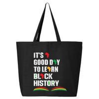 Honoring Past Learn Black History Inspiring Educated Leaders 25L Jumbo Tote