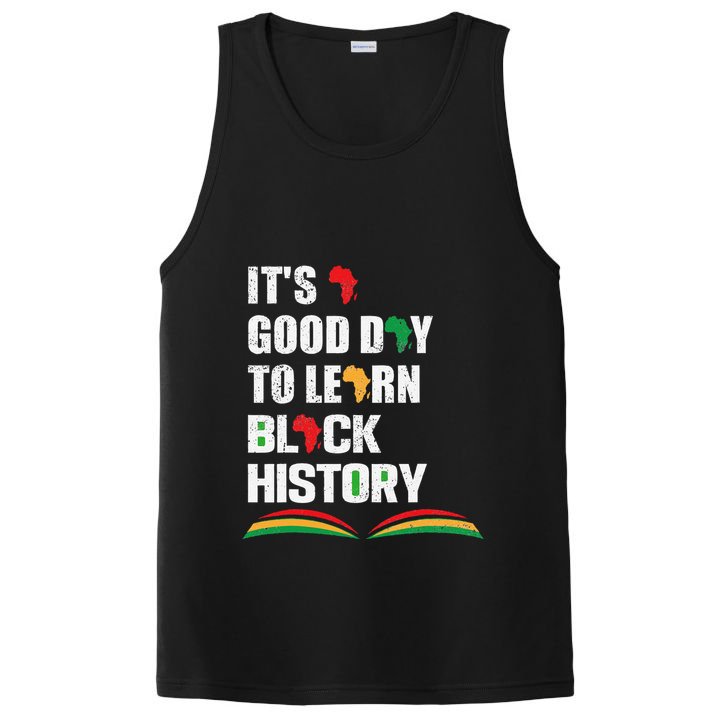 Honoring Past Learn Black History Inspiring Educated Leaders PosiCharge Competitor Tank