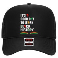 Honoring Past Learn Black History Inspiring Educated Leaders Trucker Hat