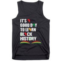 Honoring Past Learn Black History Inspiring Educated Leaders Tank Top