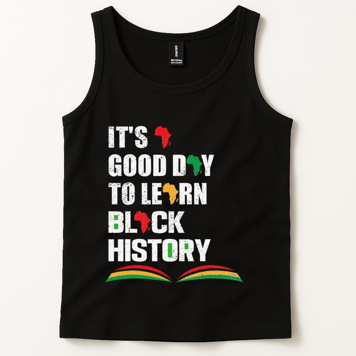 Honoring Past Learn Black History Inspiring Educated Leaders Tank Top