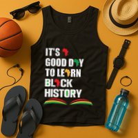 Honoring Past Learn Black History Inspiring Educated Leaders Tank Top