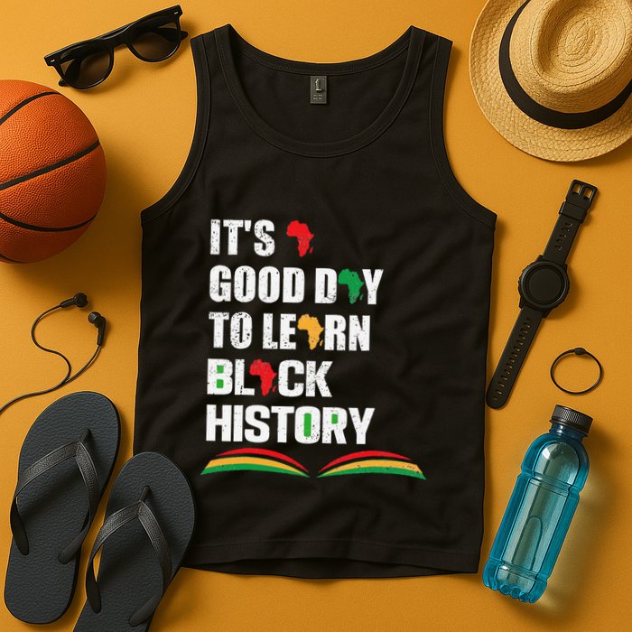 Honoring Past Learn Black History Inspiring Educated Leaders Tank Top