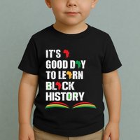 Honoring Past Learn Black History Inspiring Educated Leaders Toddler T-Shirt