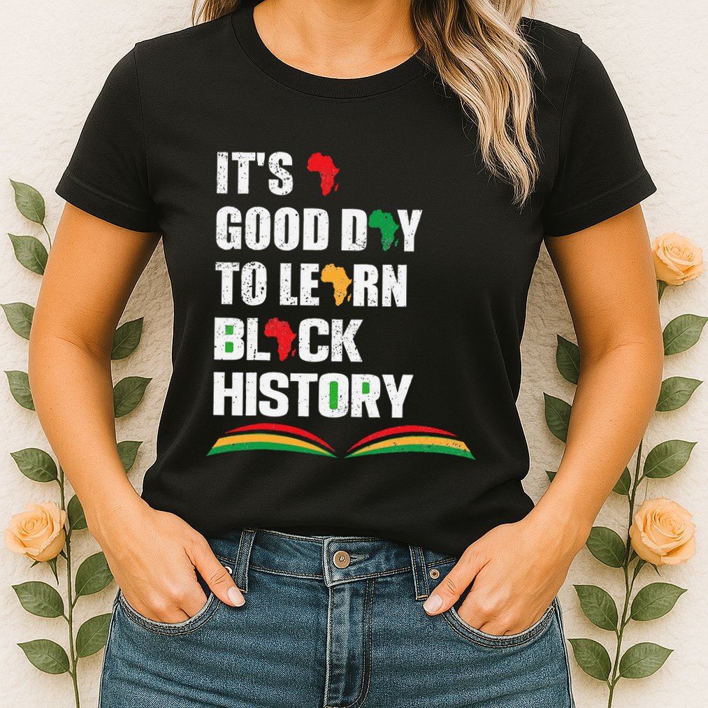 Honoring Past Learn Black History Inspiring Educated Leaders Womens T-Shirt