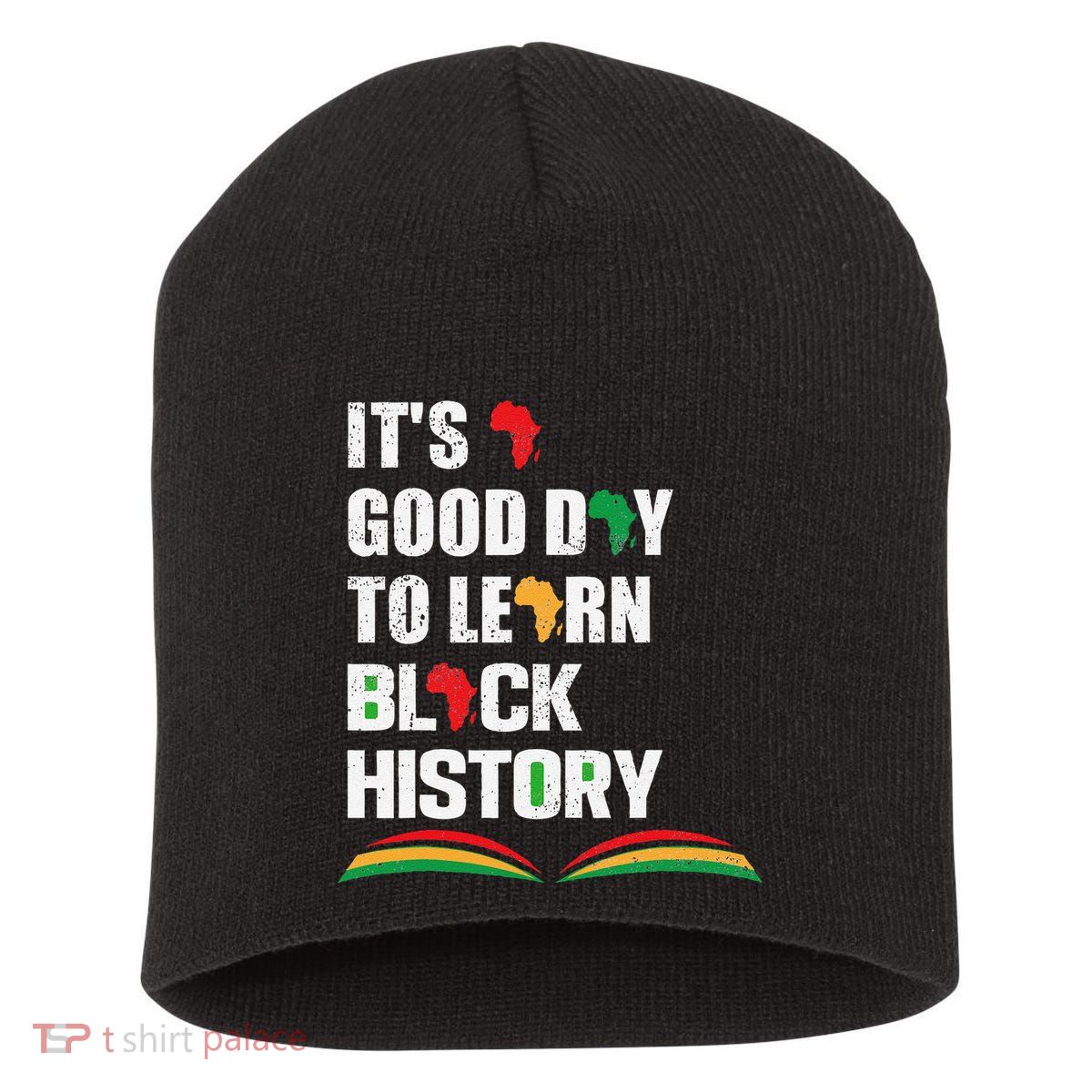 Honoring Past Learn Black History Inspiring Educated Leaders Short Acrylic Beanie