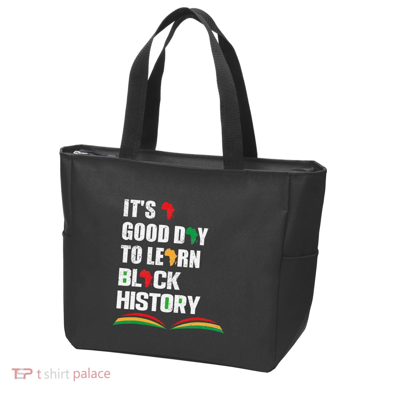 Honoring Past Learn Black History Inspiring Educated Leaders Zip Tote Bag