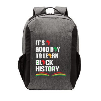 Honoring Past Learn Black History Inspiring Educated Leaders Vector Backpack