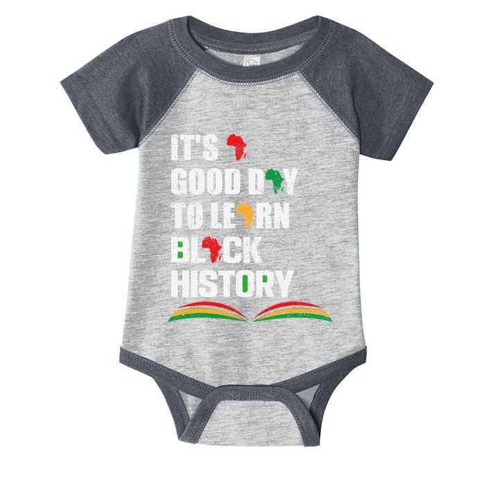 Honoring Past Learn Black History Inspiring Educated Leaders Infant Baby Jersey Bodysuit