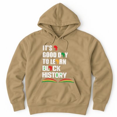 Honoring Past Learn Black History Inspiring Educated Leaders Hoodie