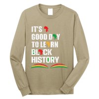 Honoring Past Learn Black History Inspiring Educated Leaders Long Sleeve Shirt