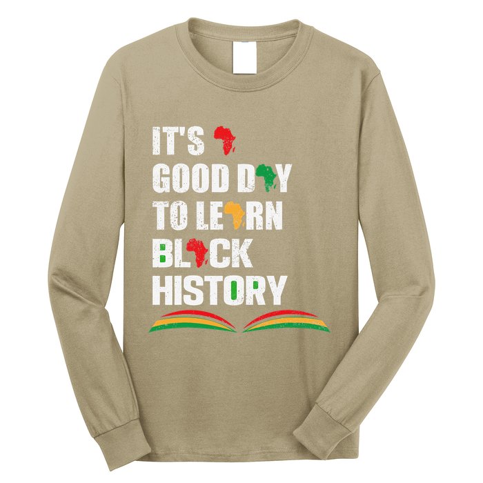 Honoring Past Learn Black History Inspiring Educated Leaders Long Sleeve Shirt