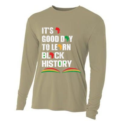 Honoring Past Learn Black History Inspiring Educated Leaders Cooling Performance Long Sleeve Crew