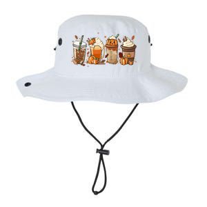 Halloween Pumpkin Latte Cup Fall Coffee Pumpkin Spice Cool Gift Legacy Cool Fit Booney Bucket Hat