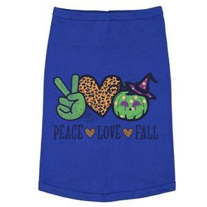 Halloween Peace Love Fall Pumpkin Hearts Green Gift Doggie Tank