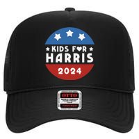 Harris President Love Kamala Harris Gift High Crown Mesh Back Trucker Hat