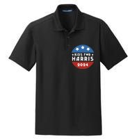 Harris President Love Kamala Harris Gift Dry Zone Grid Polo