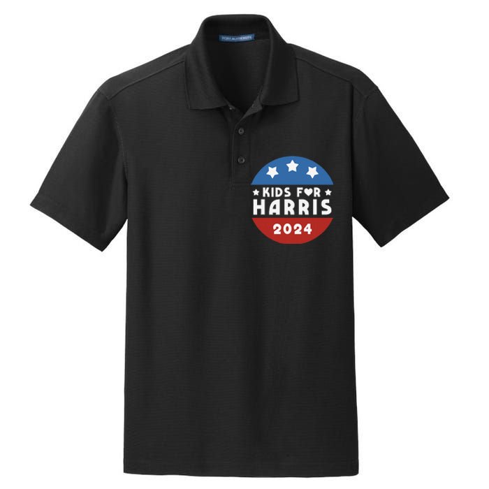 Harris President Love Kamala Harris Gift Dry Zone Grid Polo