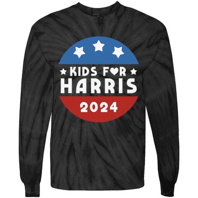 Harris President Love Kamala Harris Gift Tie-Dye Long Sleeve Shirt