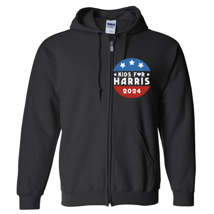 Harris President Love Kamala Harris Gift Full Zip Hoodie