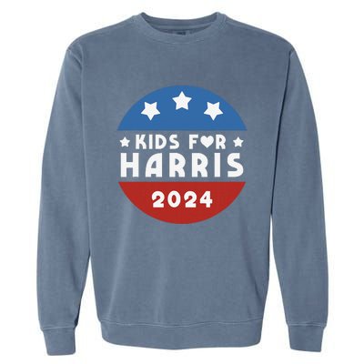 Harris President Love Kamala Harris Gift Garment-Dyed Sweatshirt