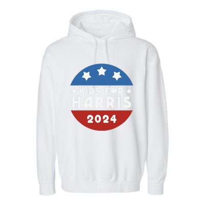 Harris President Love Kamala Harris Gift Garment-Dyed Fleece Hoodie