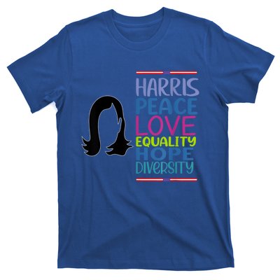 Harris Peace Love Equality Hope Diversity T-Shirt