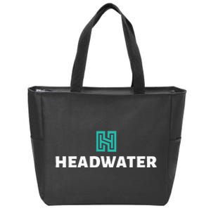 Headwater Properties Logo Wear Zip Tote Bag