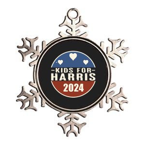 Harris President Love Kamala Harris Metallic Star Ornament