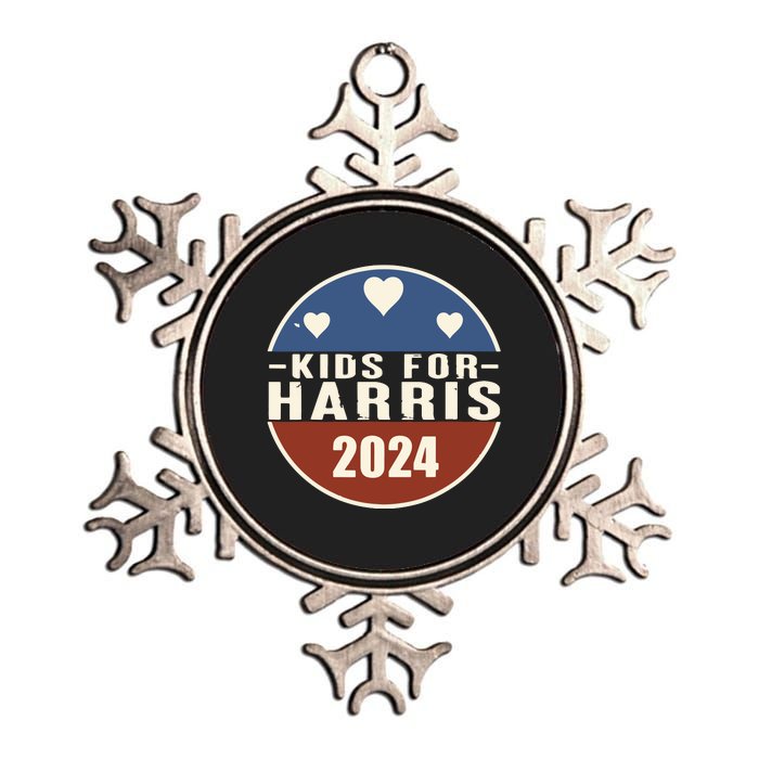 Harris President Love Kamala Harris Metallic Star Ornament